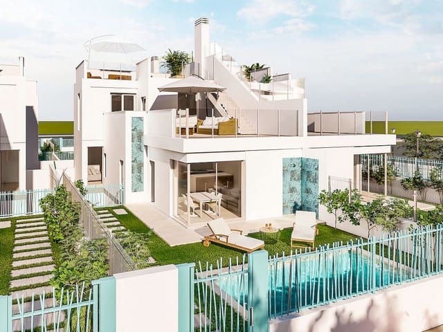 3 sypialnia Willa na sprzedaż w Los Alcázares z basenem - 442 000 € (Ref: 9319064)