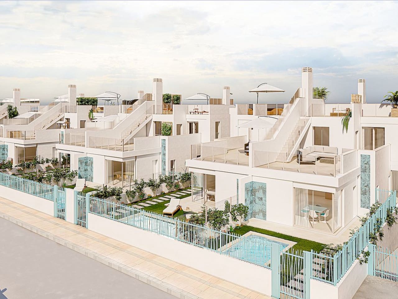 3 sypialnia Willa na sprzedaż w Los Alcazares z basenem - 442 000 € (Ref: 9319064)