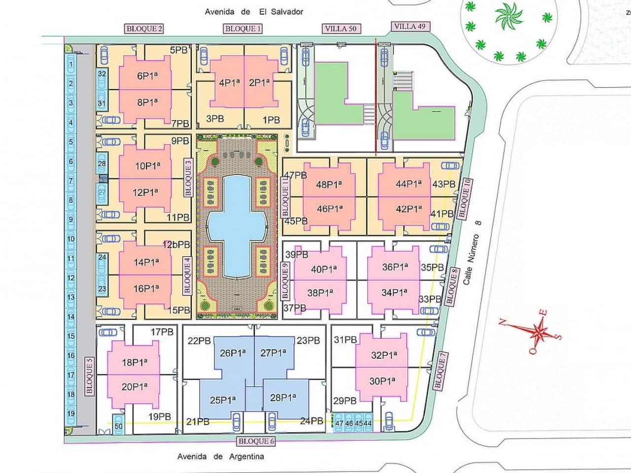 2 slaapkamer Rijtjeshuis te koop in Pueblo Bravo met zwembad - € 314.000 (Ref: 9319065)
