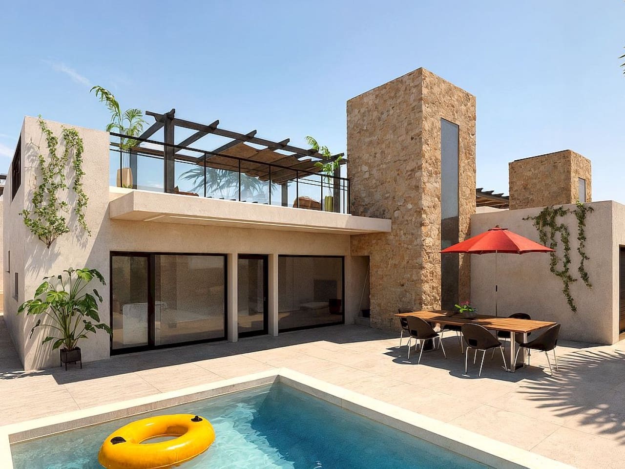 2 slaapkamer Rijtjeshuis te koop in Fuente Alamo de Murcia - € 159.390 (Ref: 9319067)