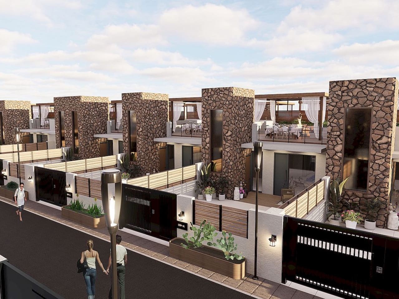 2 makuuhuone Rivitalo myytävänä paikassa Fuente Alamo de Murcia - 169 119 € (Ref: 9319068)