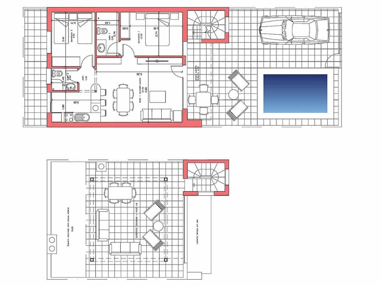 3 sovrum Villa till salu i Fuente Alamo de Murcia med pool - 379 845 € (Ref: 9319069)