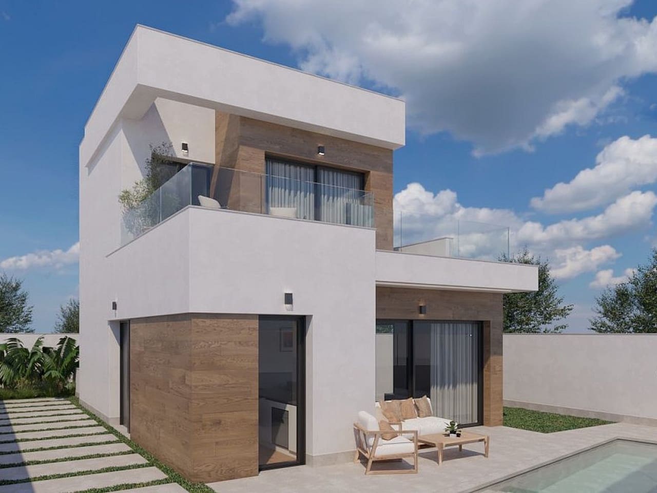 2 camera da letto Villa in vendita in Pilar de la Horadada con piscina - 490.000 € (Rif: 9319071)