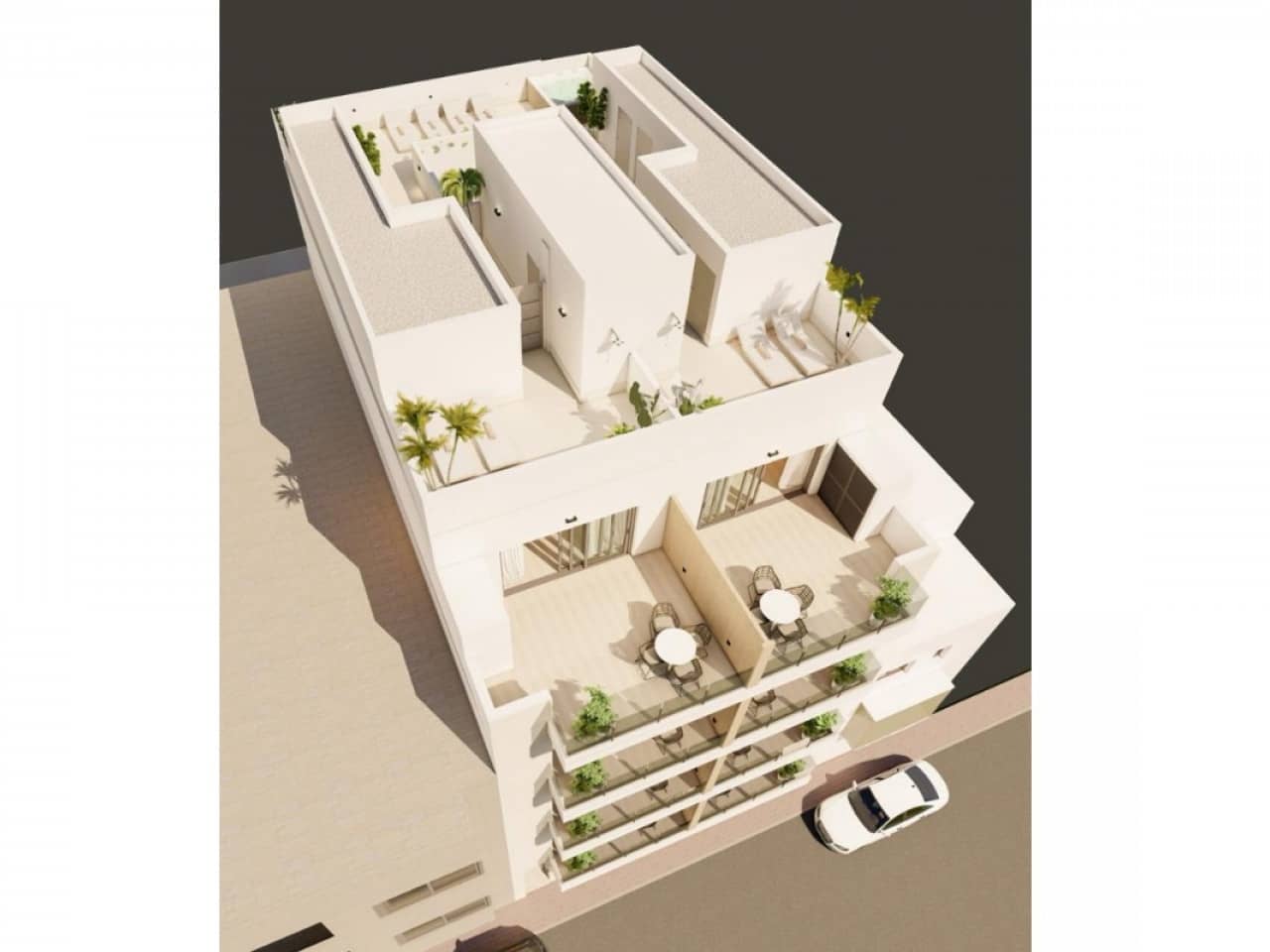 3 quarto Penthouse para venda em Guardamar del Segura com piscina - 339 500 € (Ref: 9319074)