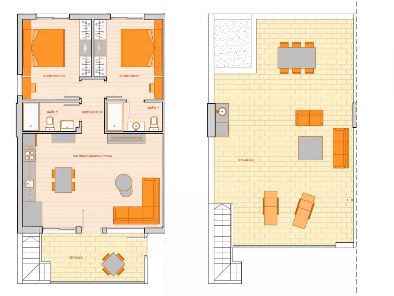 2 bedroom Terraced Villa for sale in Pilar de la Horadada with pool - € 252,900 (Ref: 9319075)