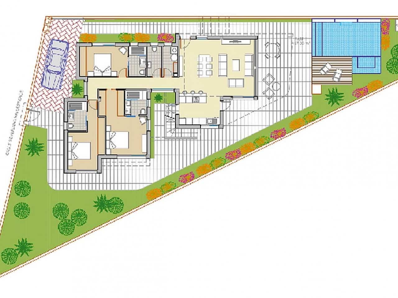 3 soveværelse Villa til salg i Pilar de la Horadada med swimmingpool - € 460.000 (Ref: 9319076)