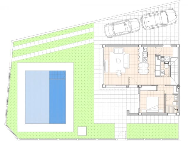 3 makuuhuone Huvila myytävänä paikassa San Pedro del Pinatar mukana uima-altaan - 569 950 € (Ref: 9319077)