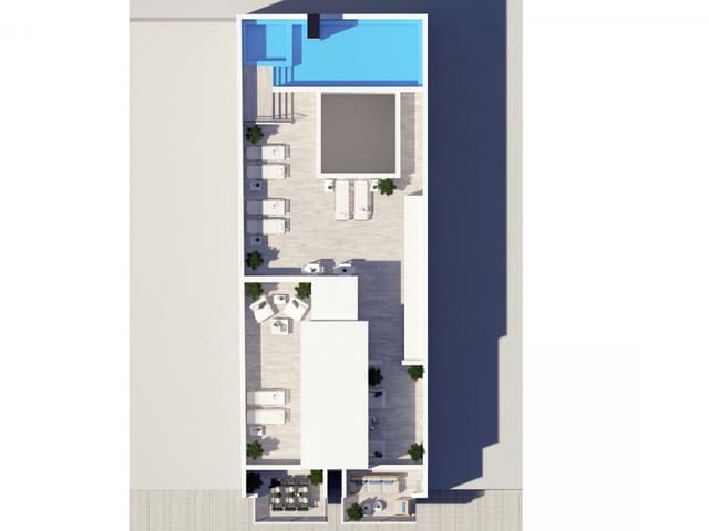 3 Zimmer Apartment zu verkaufen in Torrevieja mit Pool - 279.000 € (Ref: 9319081)