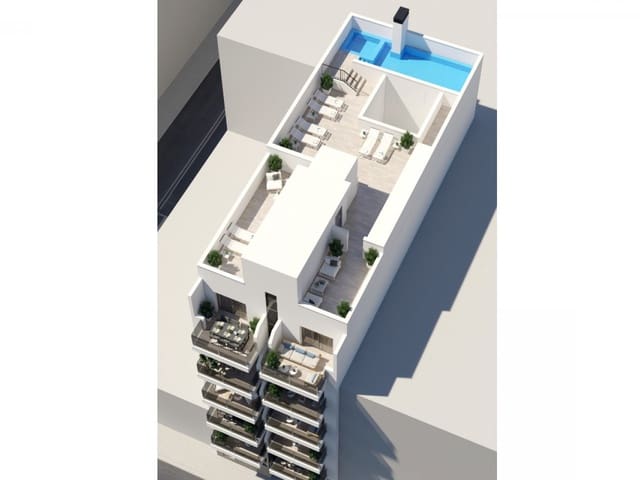 3 Zimmer Apartment zu verkaufen in Torrevieja mit Pool - 279.000 € (Ref: 9319081)