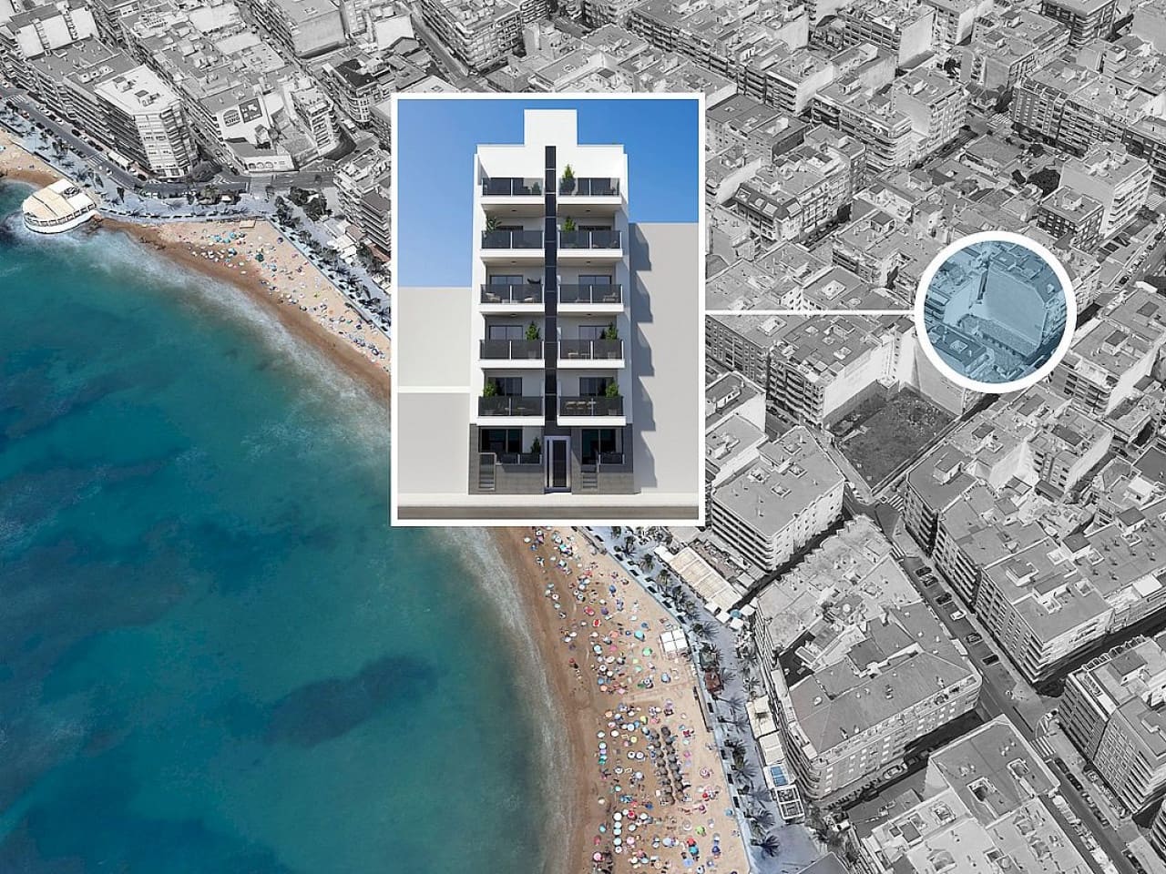 3 Zimmer Apartment zu verkaufen in Torrevieja mit Pool - 279.000 € (Ref: 9319081)