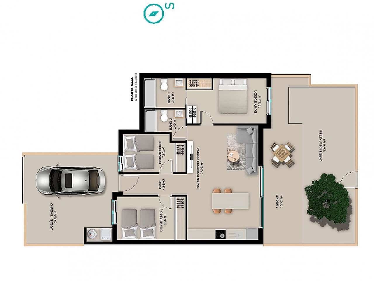 4 makuuhuone Huvila myytävänä paikassa Torre de la Horadada mukana uima-altaan - 745 000 € (Ref: 9319090)