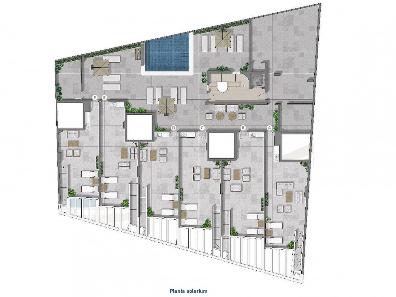 2 soveværelse Penthouse til salg i Lo Pagan med swimmingpool - € 370.000 (Ref: 9319093)