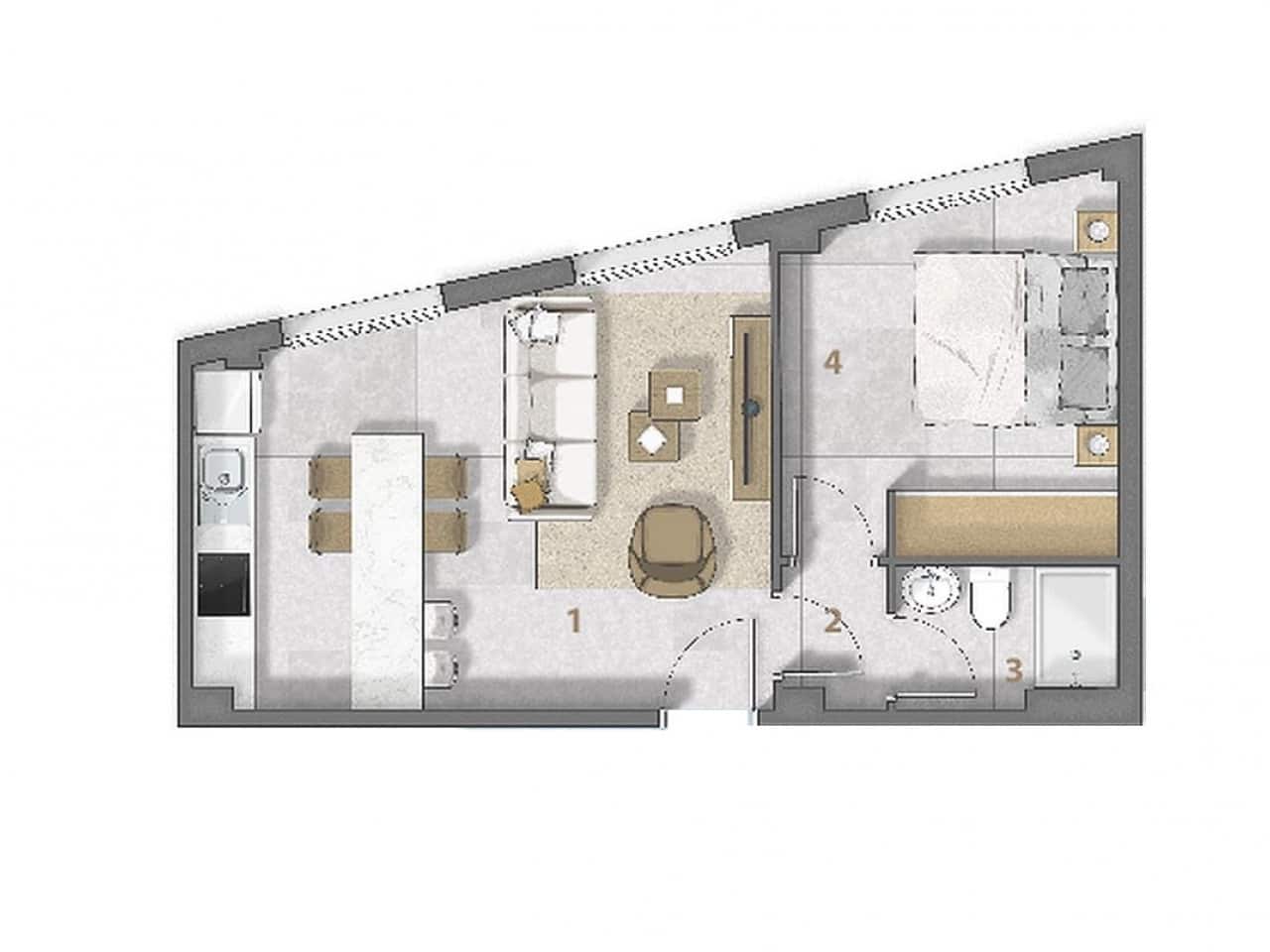 3 sovrum Takvåning till salu i Lo Pagan med pool - 810 000 € (Ref: 9319094)