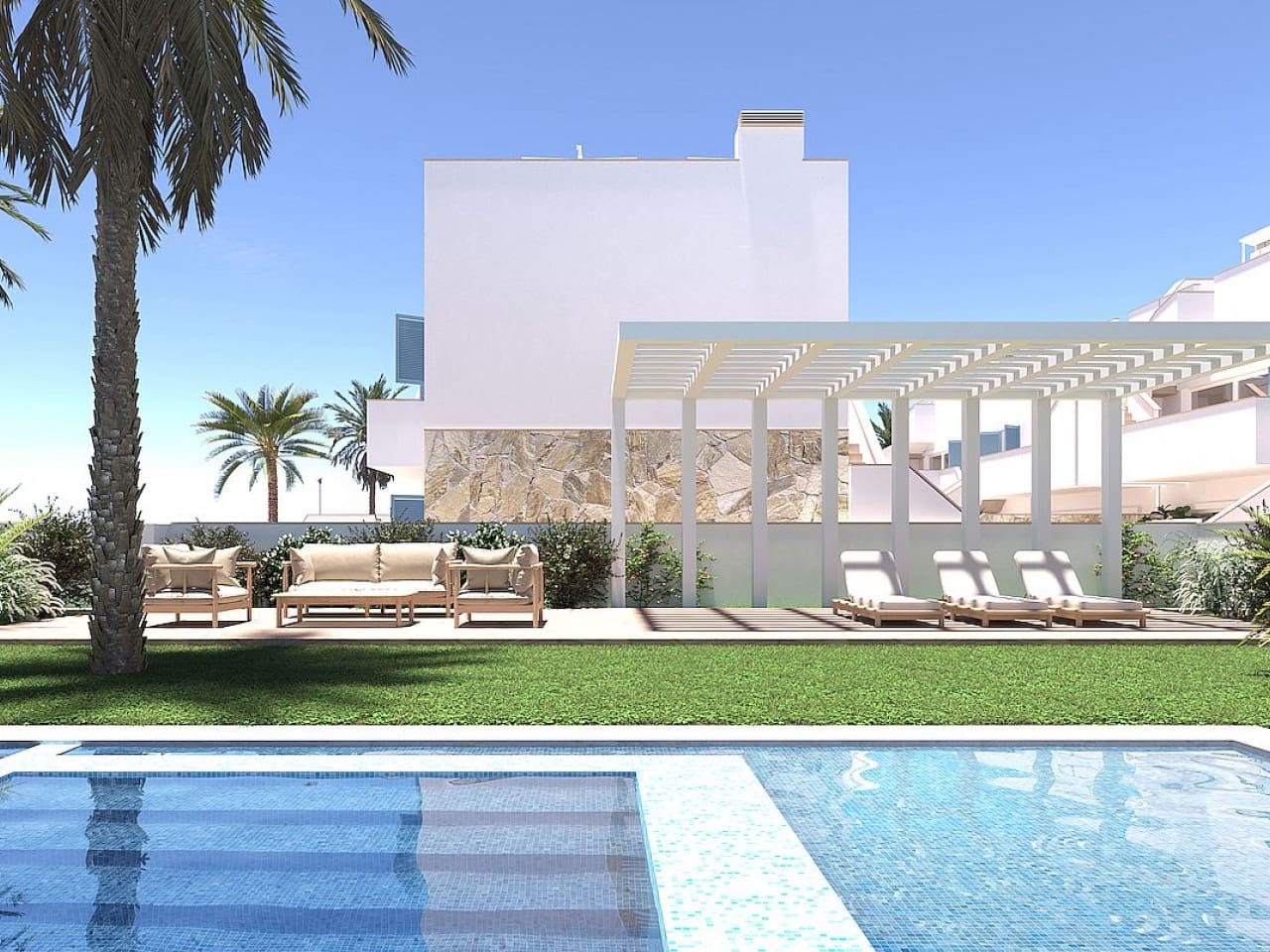 3 soverom Hus til salgs i Torre de la Horadada med svømmebasseng - € 492 000 (Ref: 9319104)