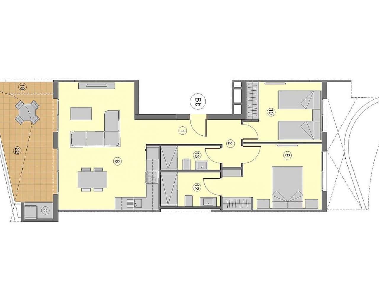 3 camera da letto Appartamento in vendita in Orihuela Costa con piscina - 412.000 € (Rif: 9319125)