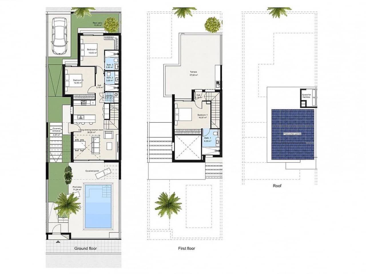 3 quarto Moradia para venda em Los Nietos com piscina - 359 900 € (Ref: 9319126)