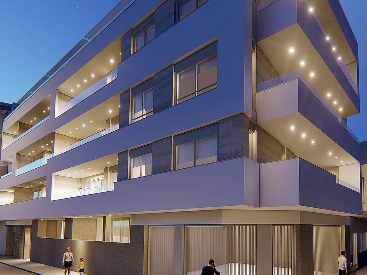 2 soveværelse Lejlighed til salg i Torrevieja med swimmingpool - € 285.000 (Ref: 9319136)