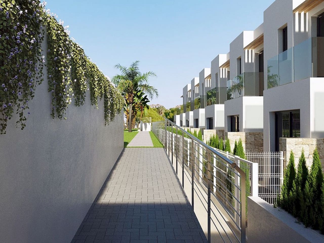 3 soveværelse Byhus til salg i Benidorm med swimmingpool - € 495.000 (Ref: 9319143)