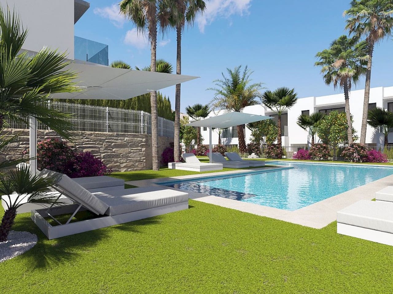 3 soveværelse Byhus til salg i Benidorm med swimmingpool - € 495.000 (Ref: 9319143)