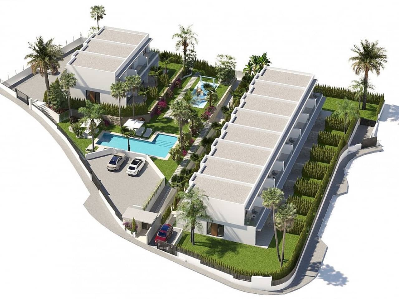 3 soveværelse Byhus til salg i Benidorm med swimmingpool - € 495.000 (Ref: 9319143)