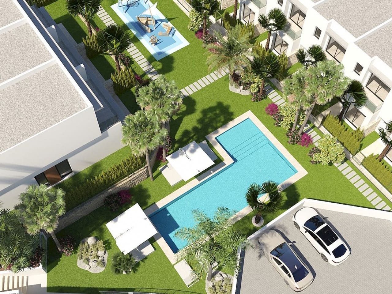 3 soveværelse Byhus til salg i Benidorm med swimmingpool - € 495.000 (Ref: 9319143)