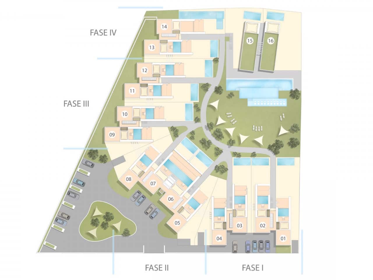 4 camera da letto Villetta a Schiera in vendita in Ciudad Quesada con piscina - 599.000 € (Rif: 9319146)