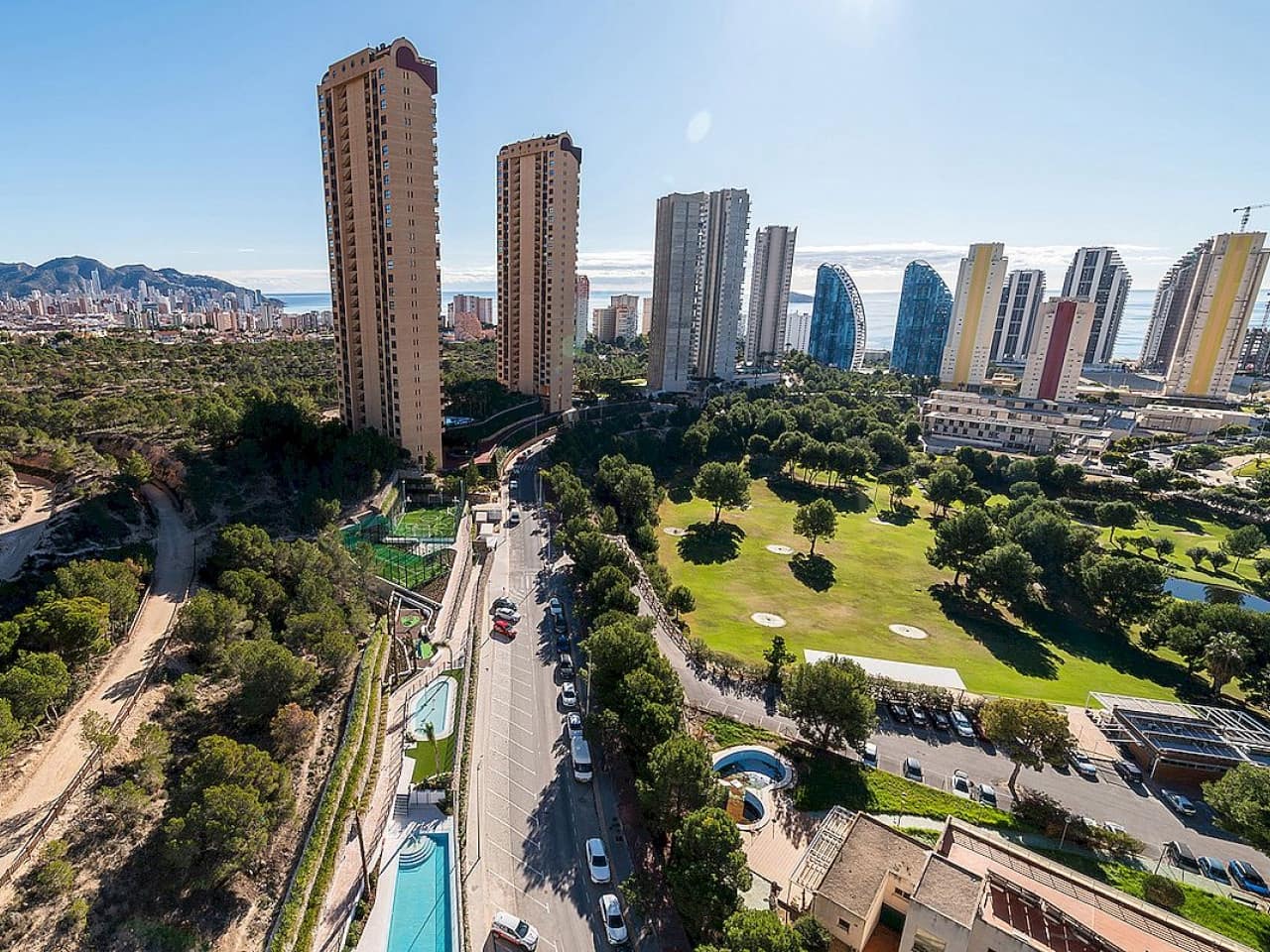 3 soverom Penthouse til salgs i Benidorm med svømmebasseng - € 800 000 (Ref: 9319152)