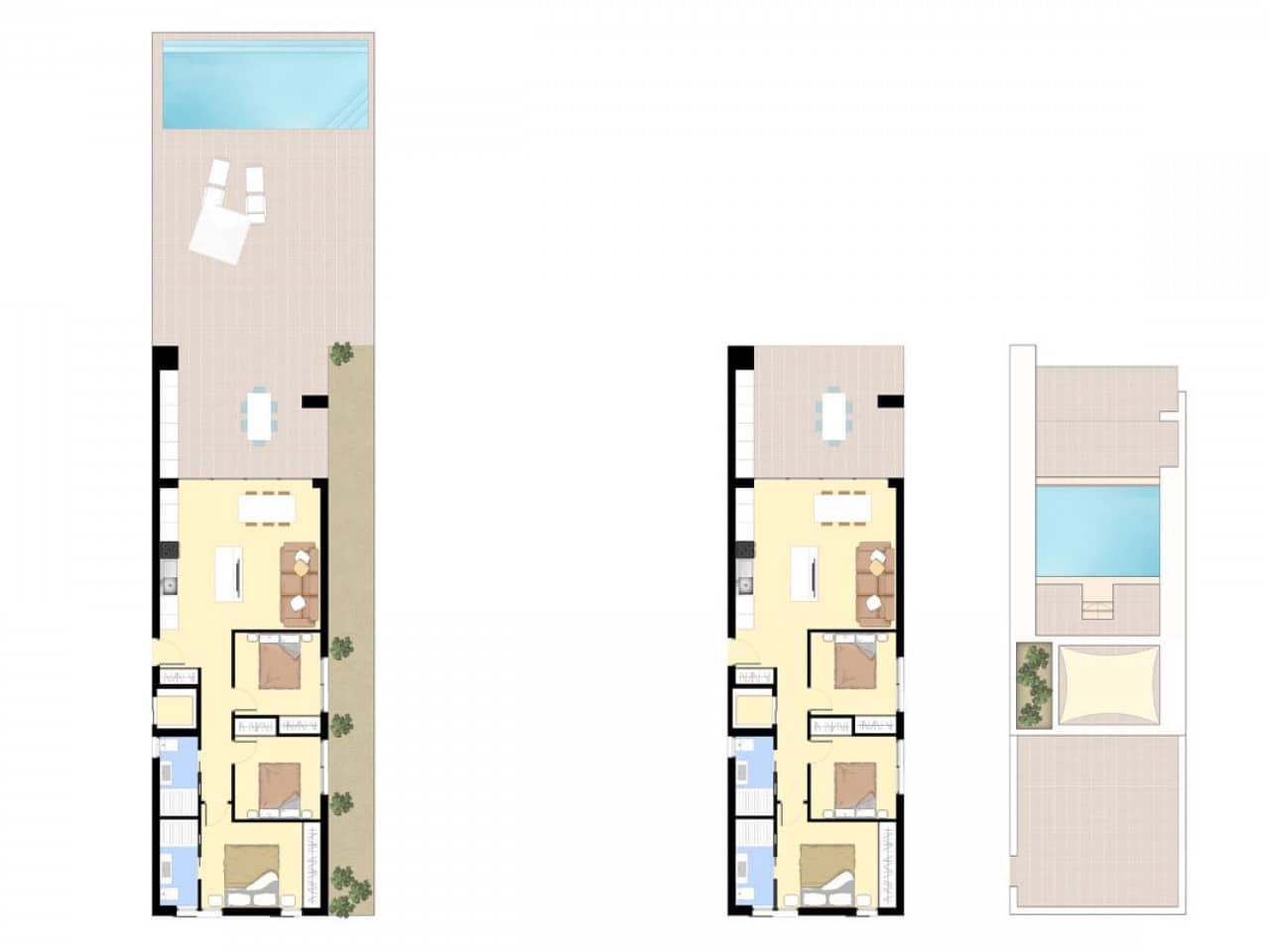 2 soverom Rekkehus til salgs i Ciudad Quesada med svømmebasseng - € 475 000 (Ref: 9319158)