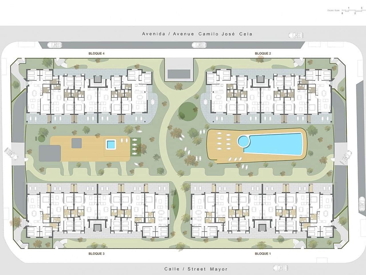 2 camera da letto Attico in vendita in Pilar de la Horadada con piscina - 299.000 € (Rif: 9319161)