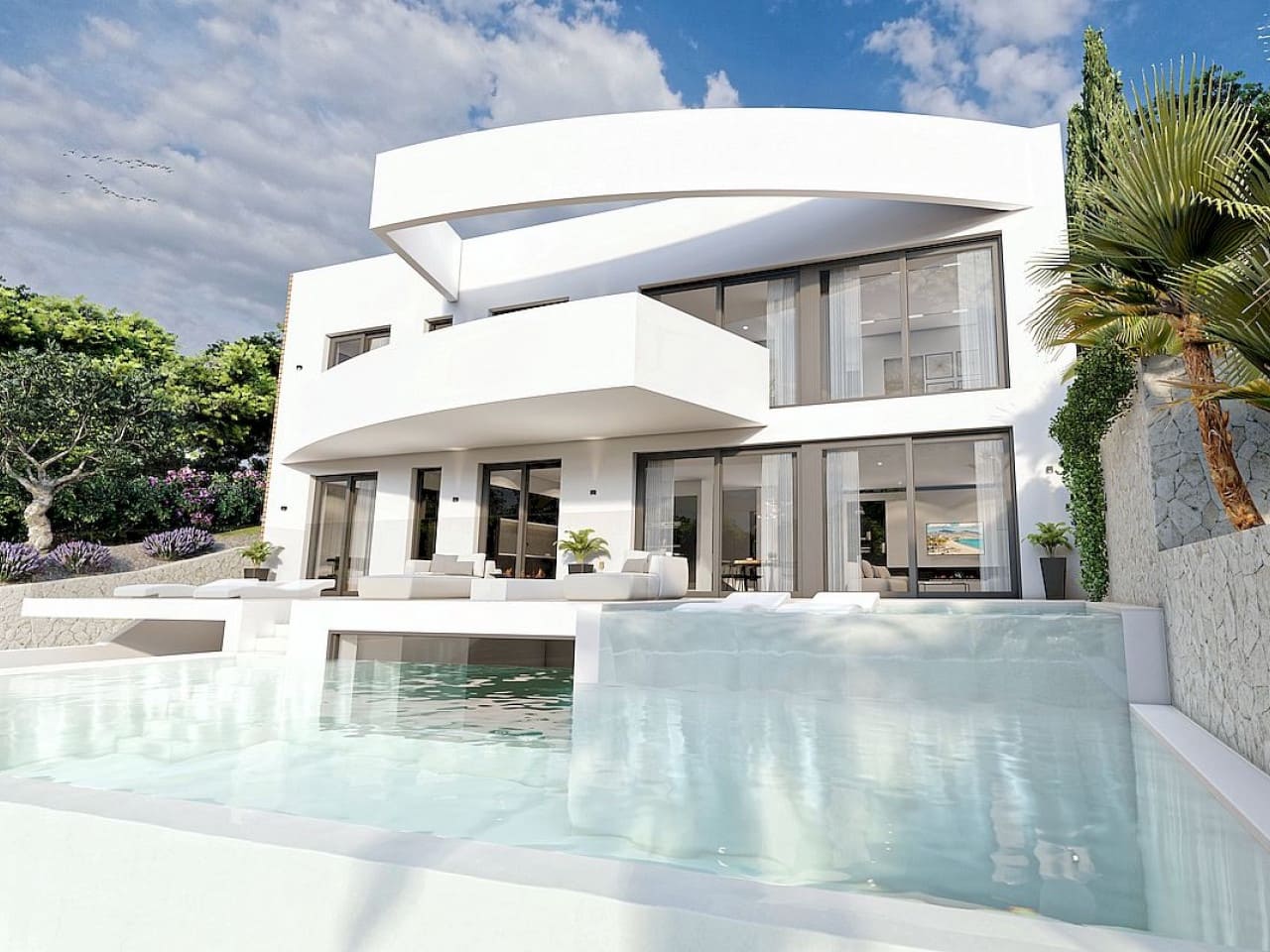 4 bedroom Villa for sale in Altea with pool - € 2,090,000 (Ref: 9319163)