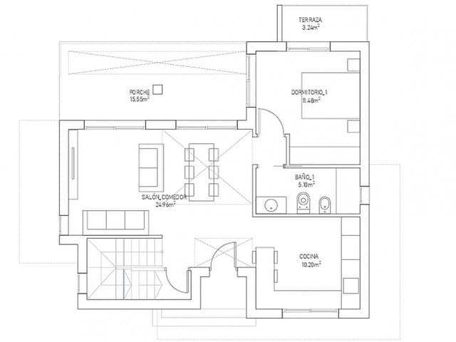 3 makuuhuone Huvila myytävänä paikassa Torrevieja mukana uima-altaan - 750 000 € (Ref: 9319170)