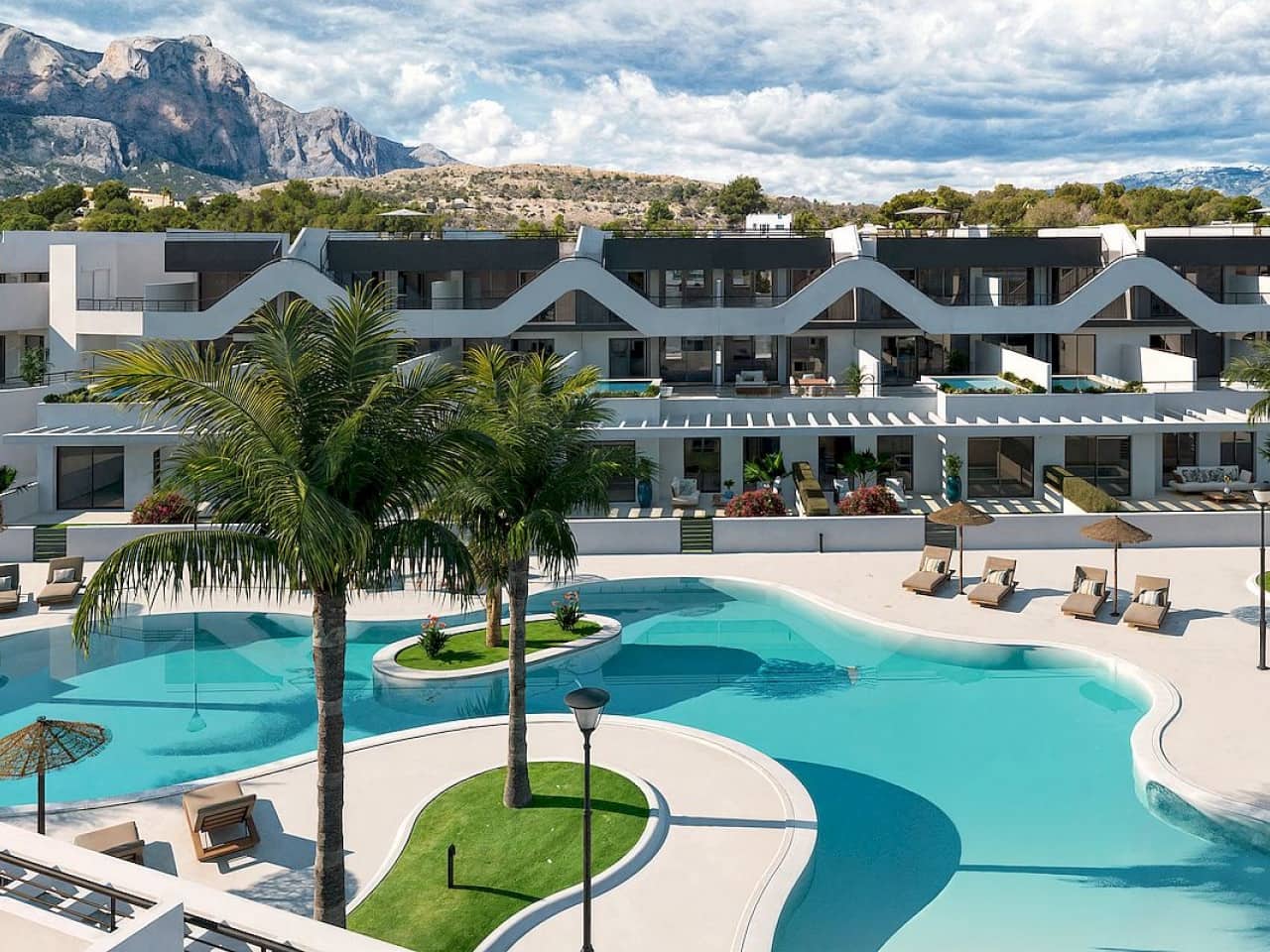 1 camera da letto Appartamento in vendita in Alfaz del Pi / L'Alfas del Pi con piscina - 243.000 € (Rif: 9335284)