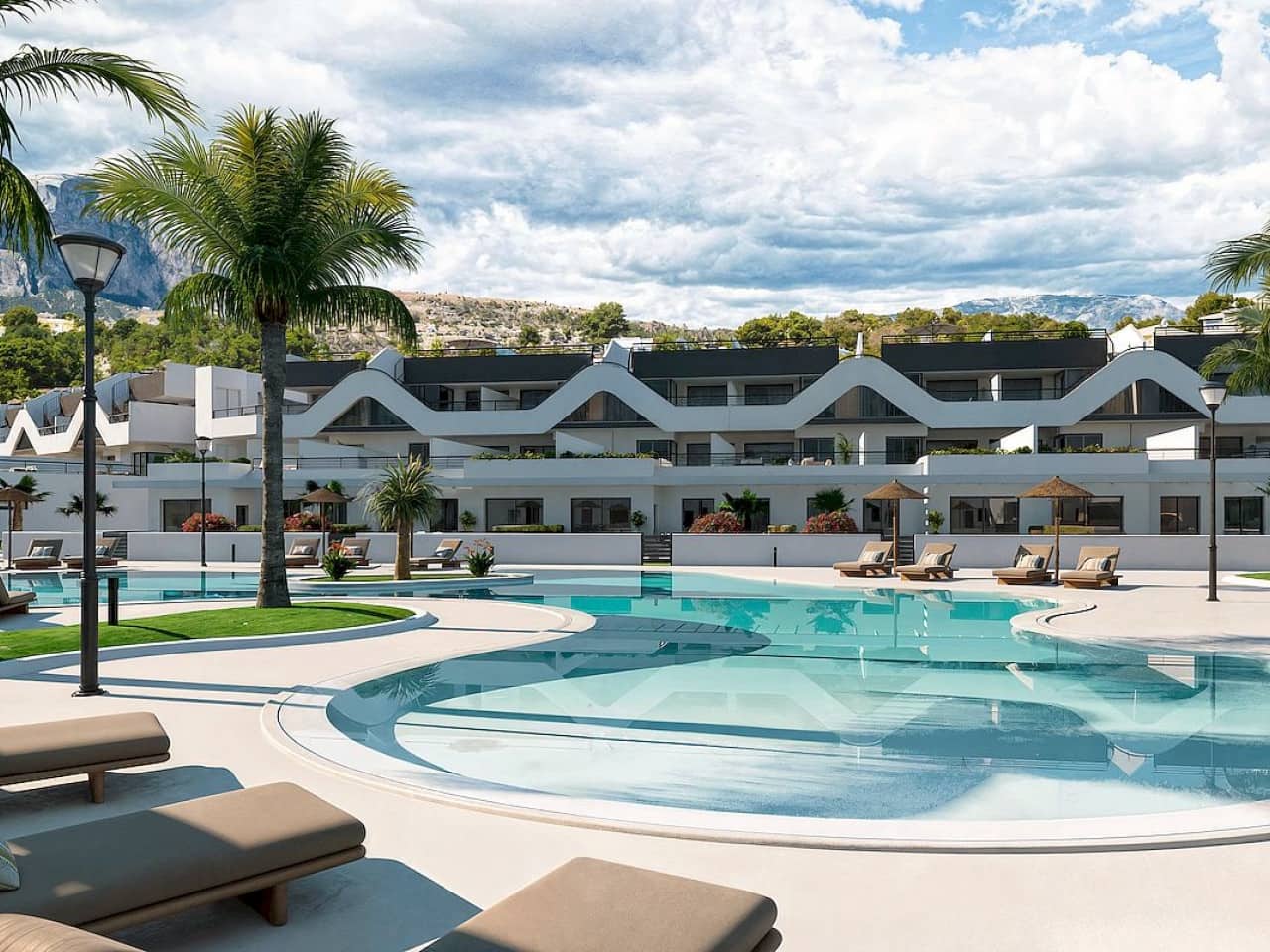 3 bedroom Apartment for sale in Alfaz del Pi / L'Alfas del Pi with pool - € 399,000 (Ref: 9335287)