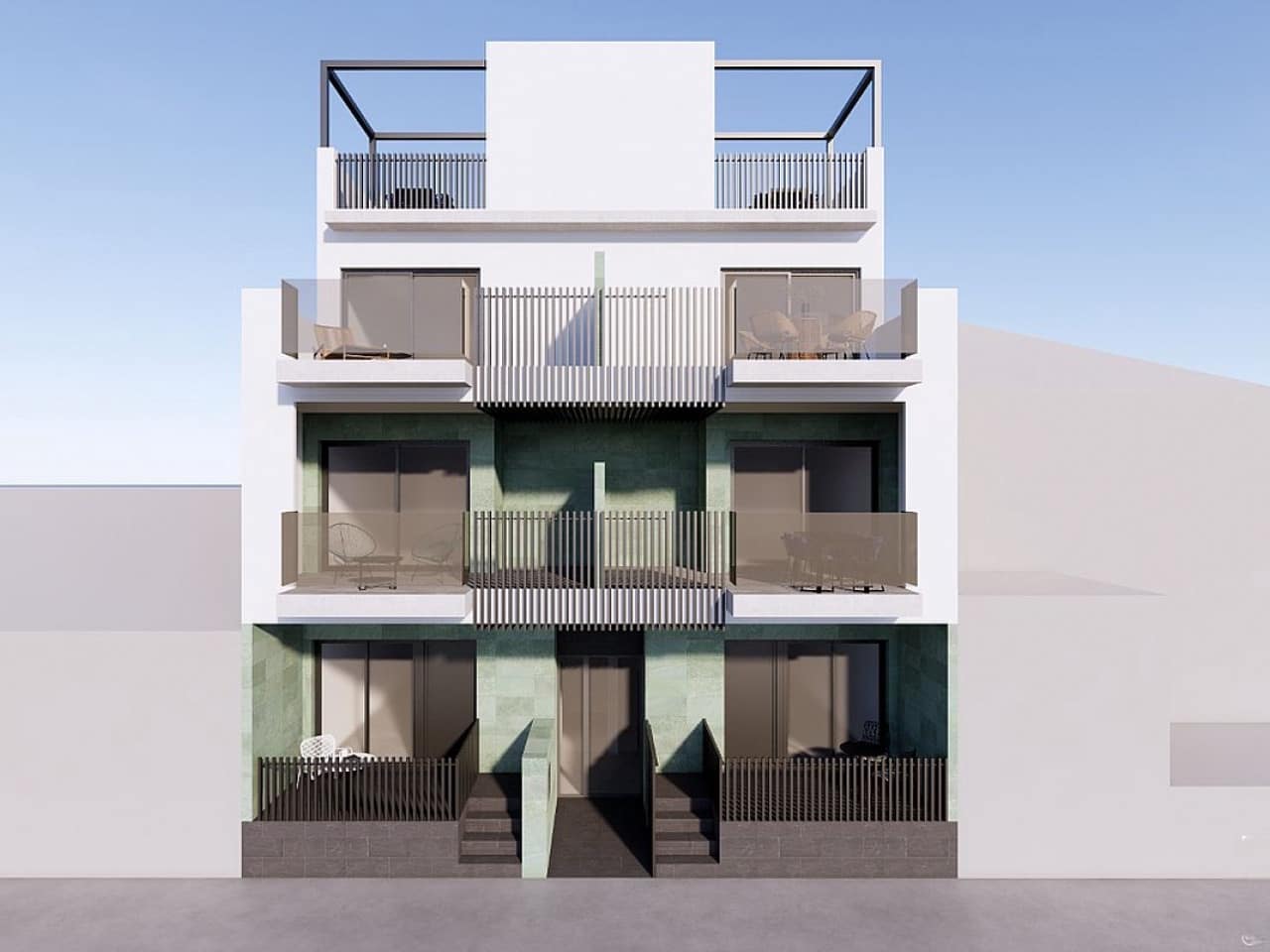 2 bedroom Apartment for sale in Torre de la Horadada with pool - € 295,900 (Ref: 9338504)