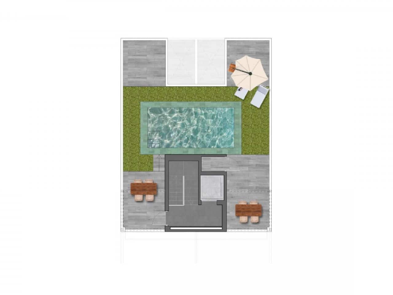 2 camera da letto Attico in vendita in Torre de la Horadada con piscina - 350.000 € (Rif: 9338505)