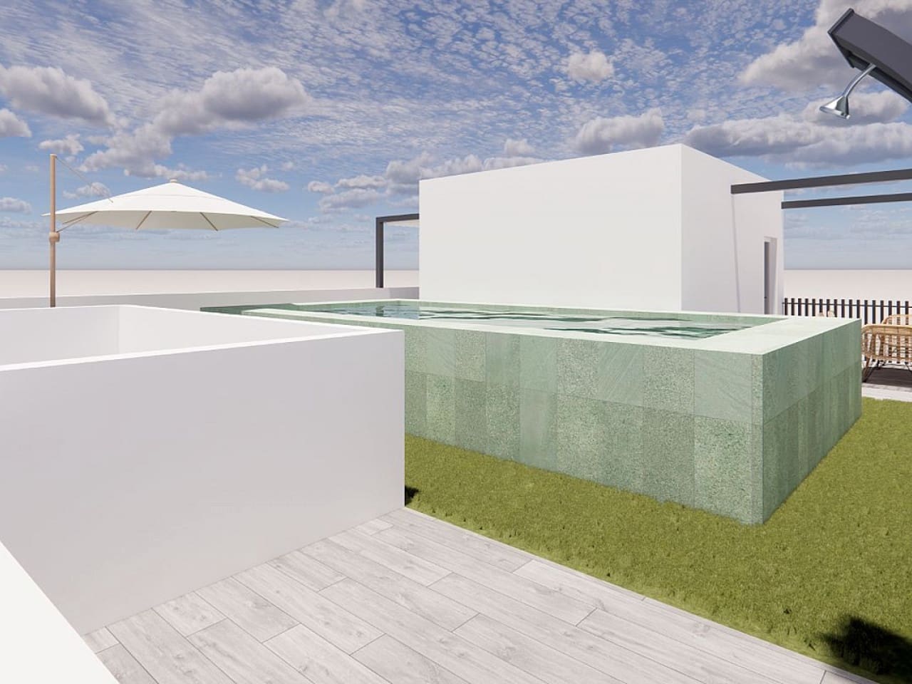 2 camera da letto Attico in vendita in Torre de la Horadada con piscina - 350.000 € (Rif: 9338505)