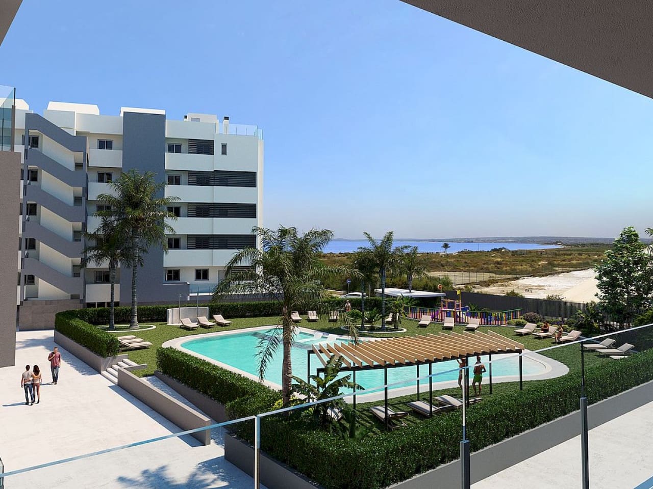 3 bedroom Apartment for sale in Santa Pola with pool - € 375,000 (Ref: 9349729)