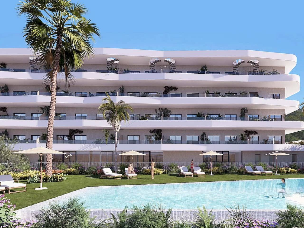 2 bedroom Apartment for sale in La Nucia with pool - € 306,711 (Ref: 9349731)