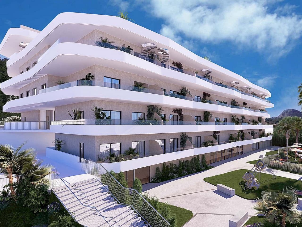 2 bedroom Apartment for sale in La Nucia with pool - € 306,711 (Ref: 9349731)