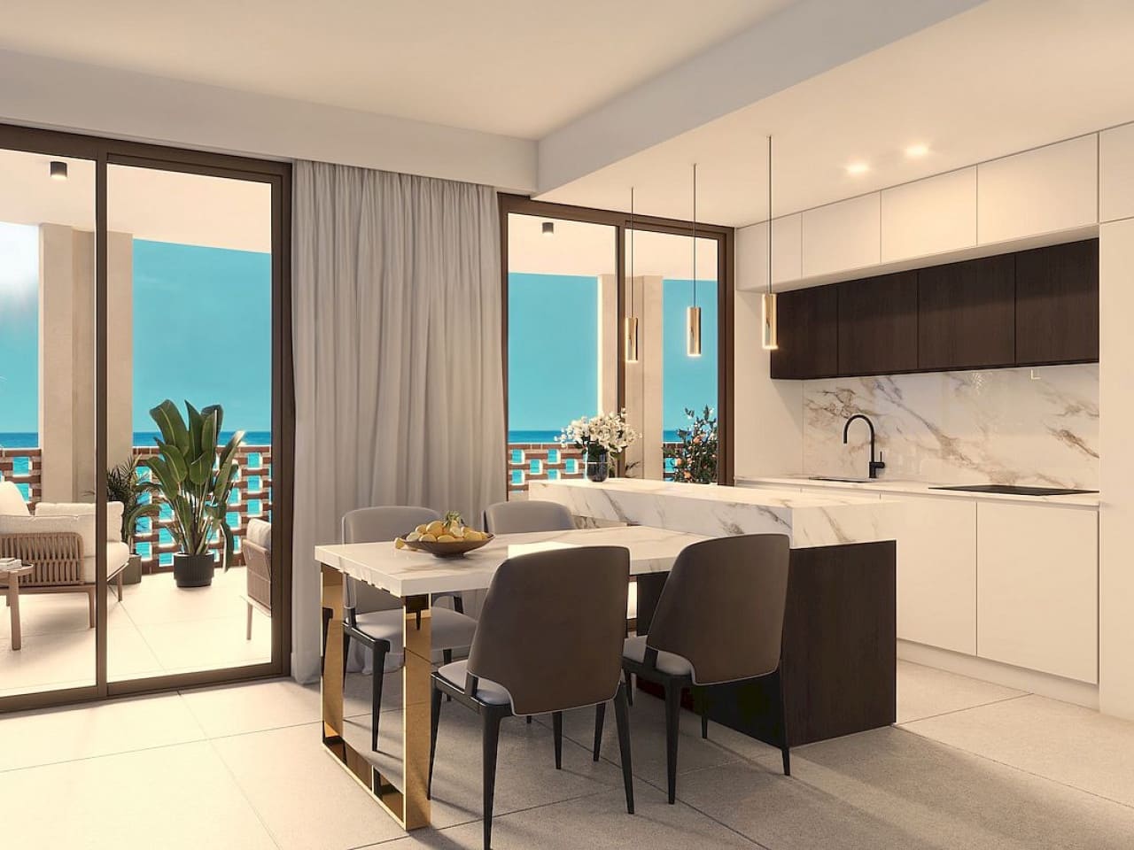 3 bedroom Apartment for sale in La Villajoyosa / Vila Joiosa with pool - € 525,000 (Ref: 9349737)