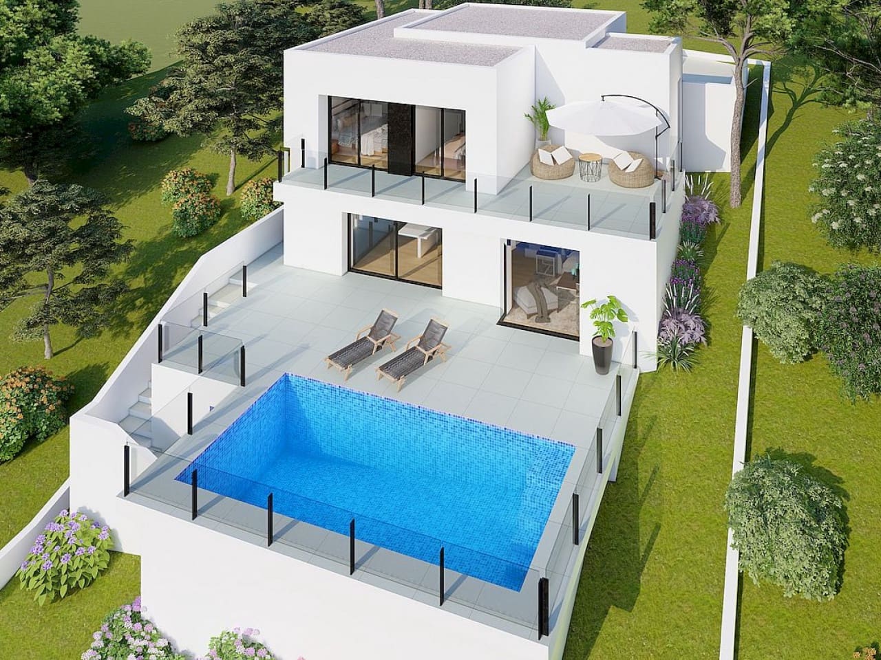 2 bedroom Villa for sale in Cumbre del Sol with pool - € 739,000 (Ref: 9349738)