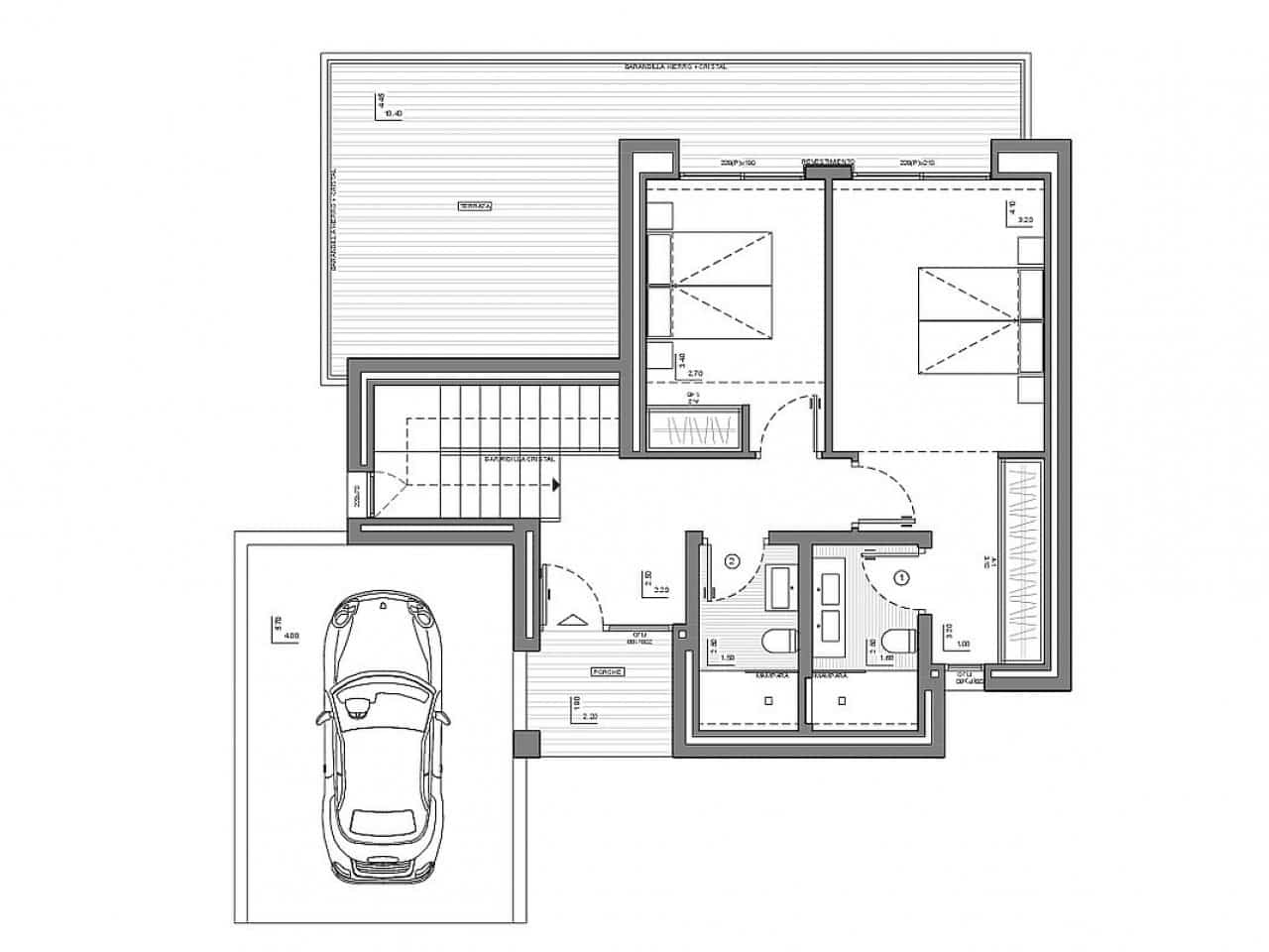 2 bedroom Villa for sale in Cumbre del Sol with pool - € 739,000 (Ref: 9349738)