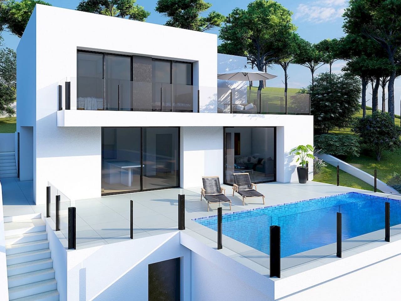 2 bedroom Villa for sale in Cumbre del Sol with pool - € 739,000 (Ref: 9349738)