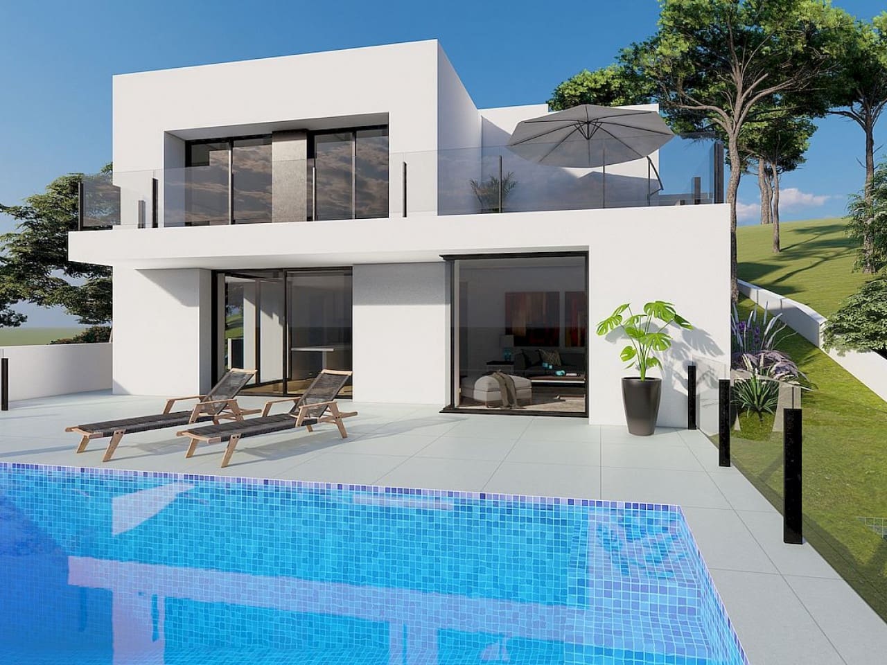 2 bedroom Villa for sale in Cumbre del Sol with pool - € 739,000 (Ref: 9349738)