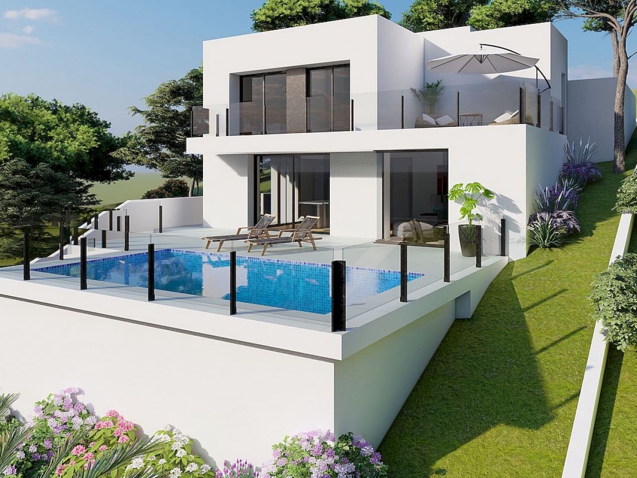 2 bedroom Villa for sale in Cumbre del Sol with pool - € 739,000 (Ref: 9349738)