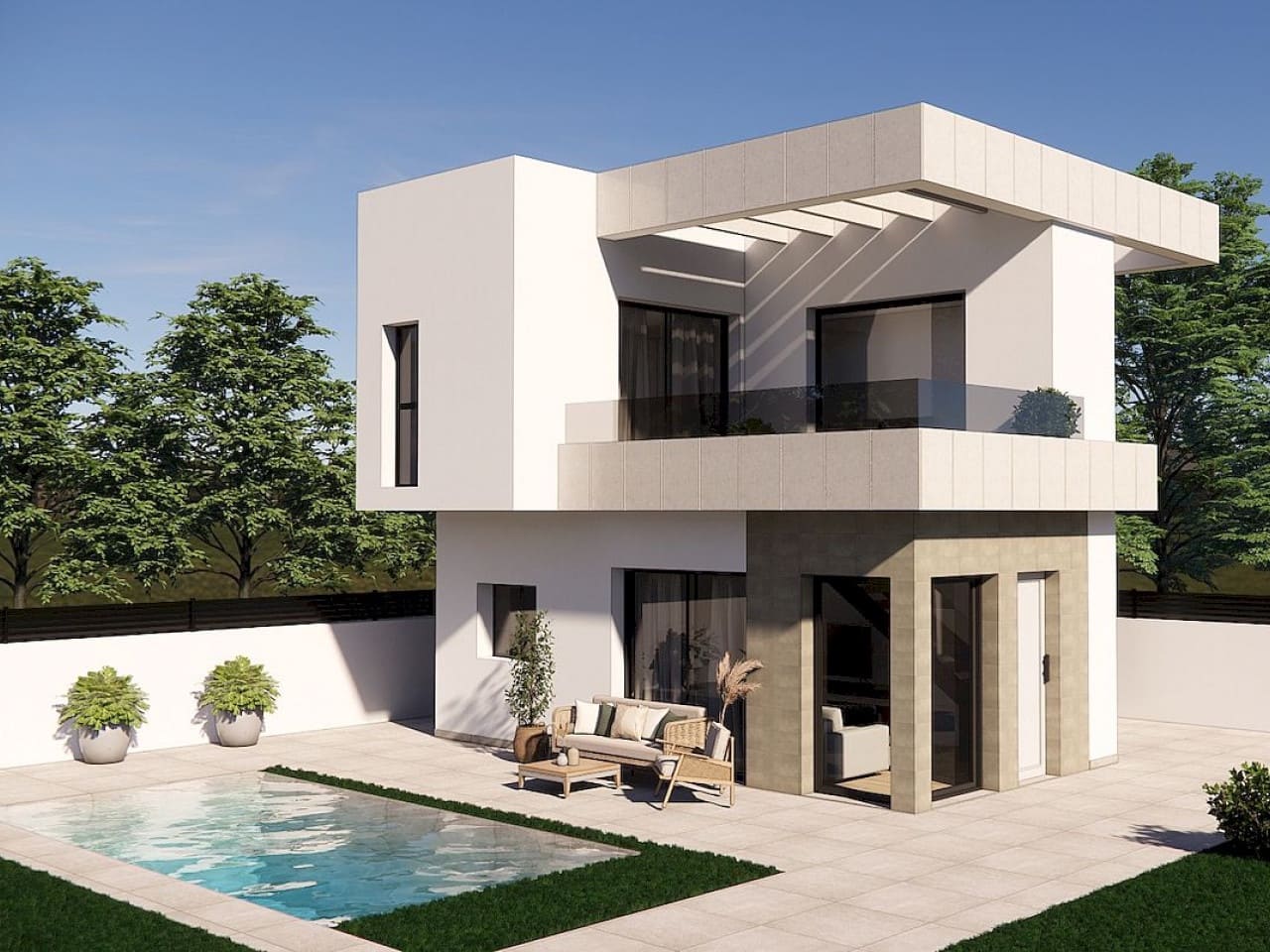 3 bedroom Villa for sale in Los Montesinos with pool - € 423,900 (Ref: 9385495)