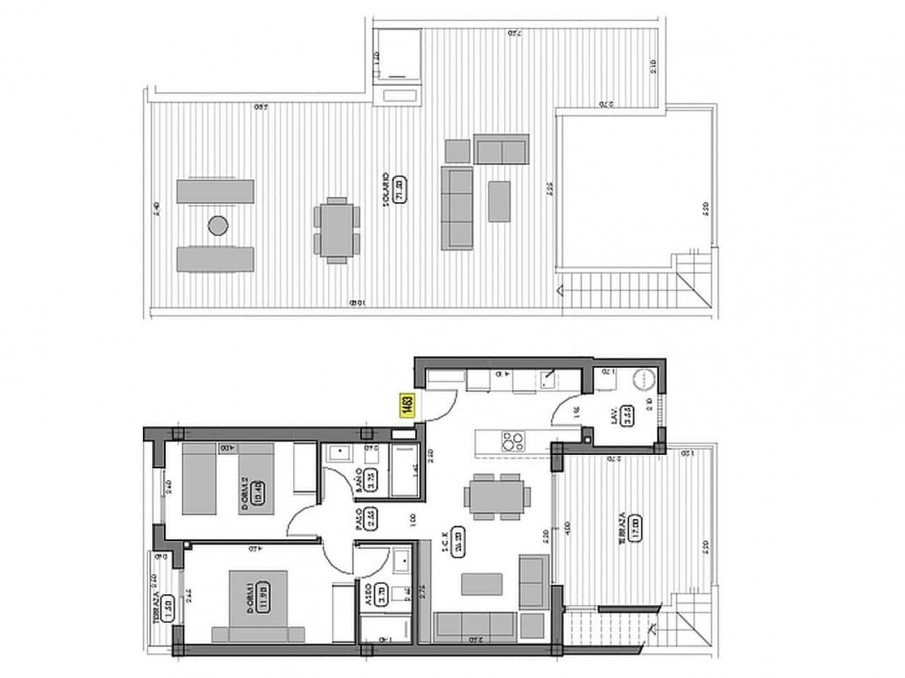 3 camera da letto Villetta a Schiera in vendita in Algorfa con piscina - 349.000 € (Rif: 9385496)