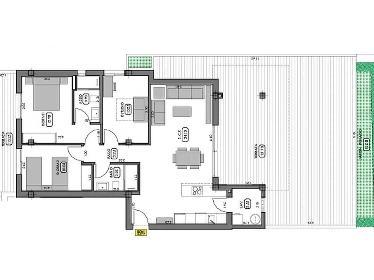 3 camera da letto Villetta a Schiera in vendita in Algorfa con piscina - 349.000 € (Rif: 9385496)