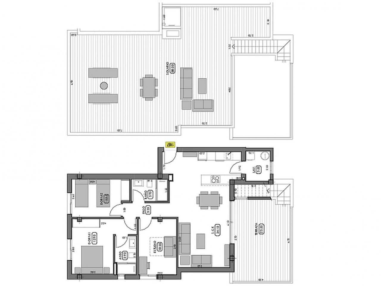 2 sovrum Radhus till salu i Algorfa med pool - 325 000 € (Ref: 9385499)