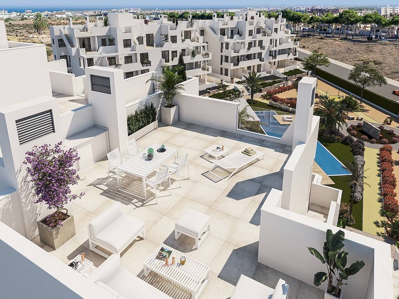 2 quarto Penthouse para venda em Torre-Pacheco com piscina - 388 900 € (Ref: 9387820)